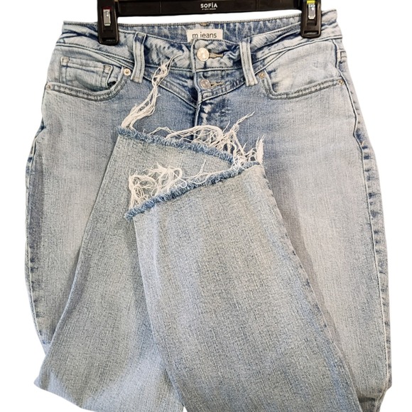 I & M Jeans Denim - EUC High Rise Original Fit Kick Boot Ankle Women's Size 8 Short Blue Denim Jeans
